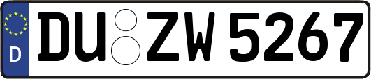 DU-ZW5267