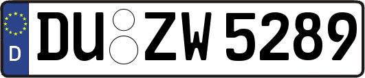 DU-ZW5289