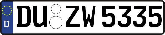 DU-ZW5335
