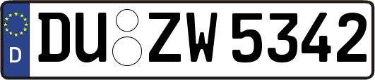 DU-ZW5342