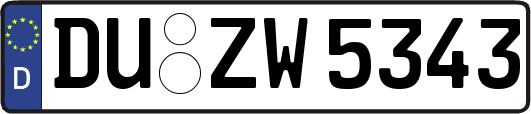 DU-ZW5343