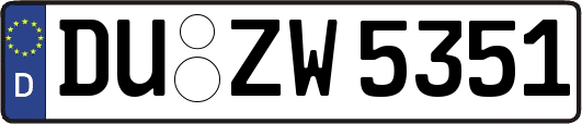 DU-ZW5351