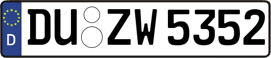DU-ZW5352