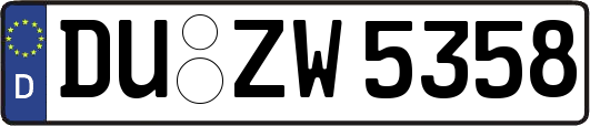 DU-ZW5358