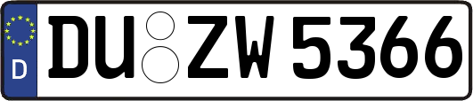 DU-ZW5366