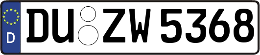 DU-ZW5368