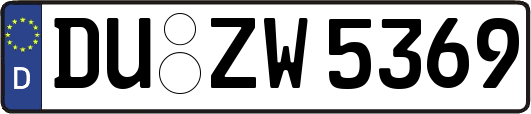 DU-ZW5369