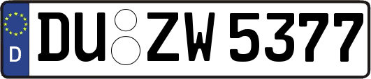 DU-ZW5377