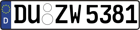 DU-ZW5381