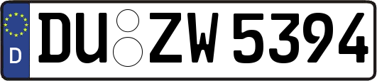 DU-ZW5394