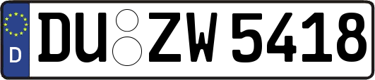 DU-ZW5418