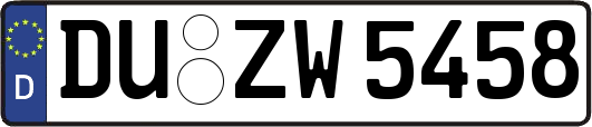 DU-ZW5458