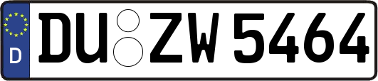 DU-ZW5464