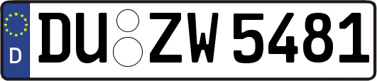 DU-ZW5481