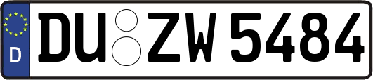 DU-ZW5484