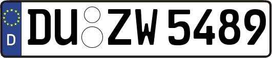 DU-ZW5489