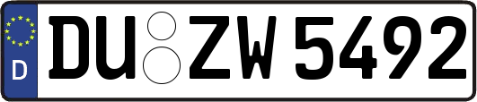 DU-ZW5492