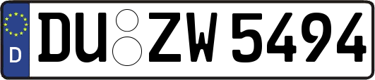 DU-ZW5494