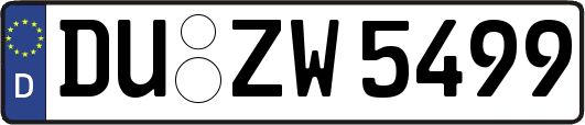DU-ZW5499