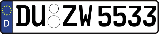 DU-ZW5533