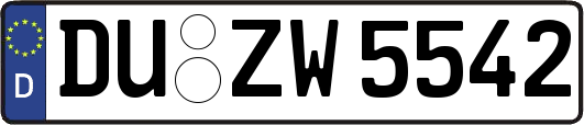 DU-ZW5542