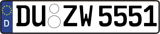 DU-ZW5551