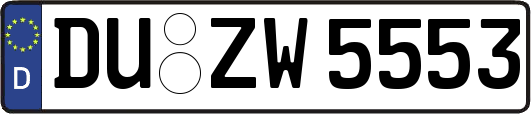 DU-ZW5553