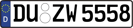 DU-ZW5558