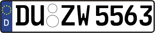 DU-ZW5563