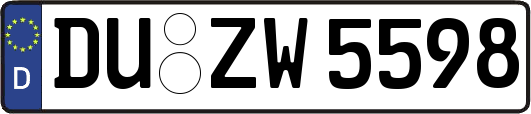 DU-ZW5598