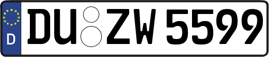 DU-ZW5599
