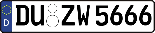 DU-ZW5666