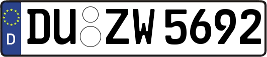 DU-ZW5692