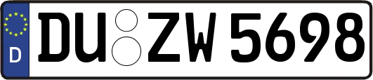 DU-ZW5698