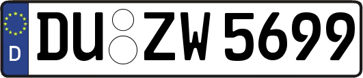 DU-ZW5699