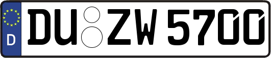 DU-ZW5700