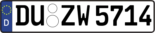 DU-ZW5714