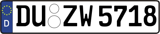 DU-ZW5718