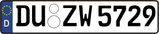 DU-ZW5729
