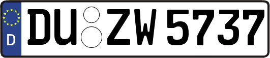 DU-ZW5737