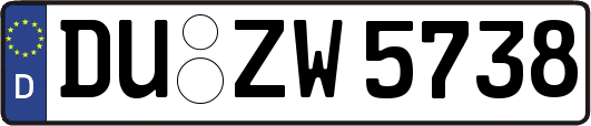 DU-ZW5738