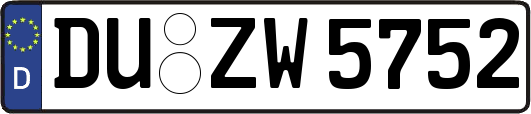 DU-ZW5752