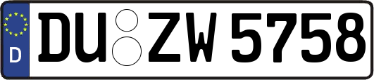 DU-ZW5758