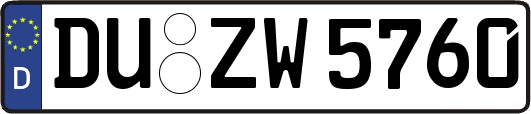 DU-ZW5760