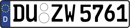 DU-ZW5761