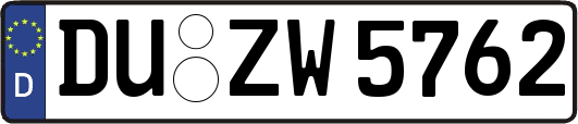DU-ZW5762