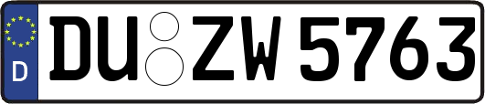 DU-ZW5763