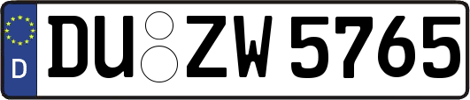 DU-ZW5765