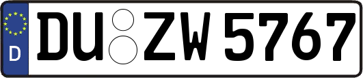 DU-ZW5767