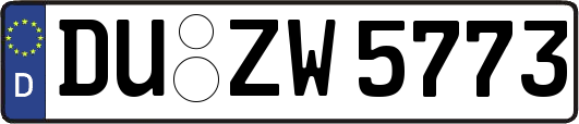 DU-ZW5773
